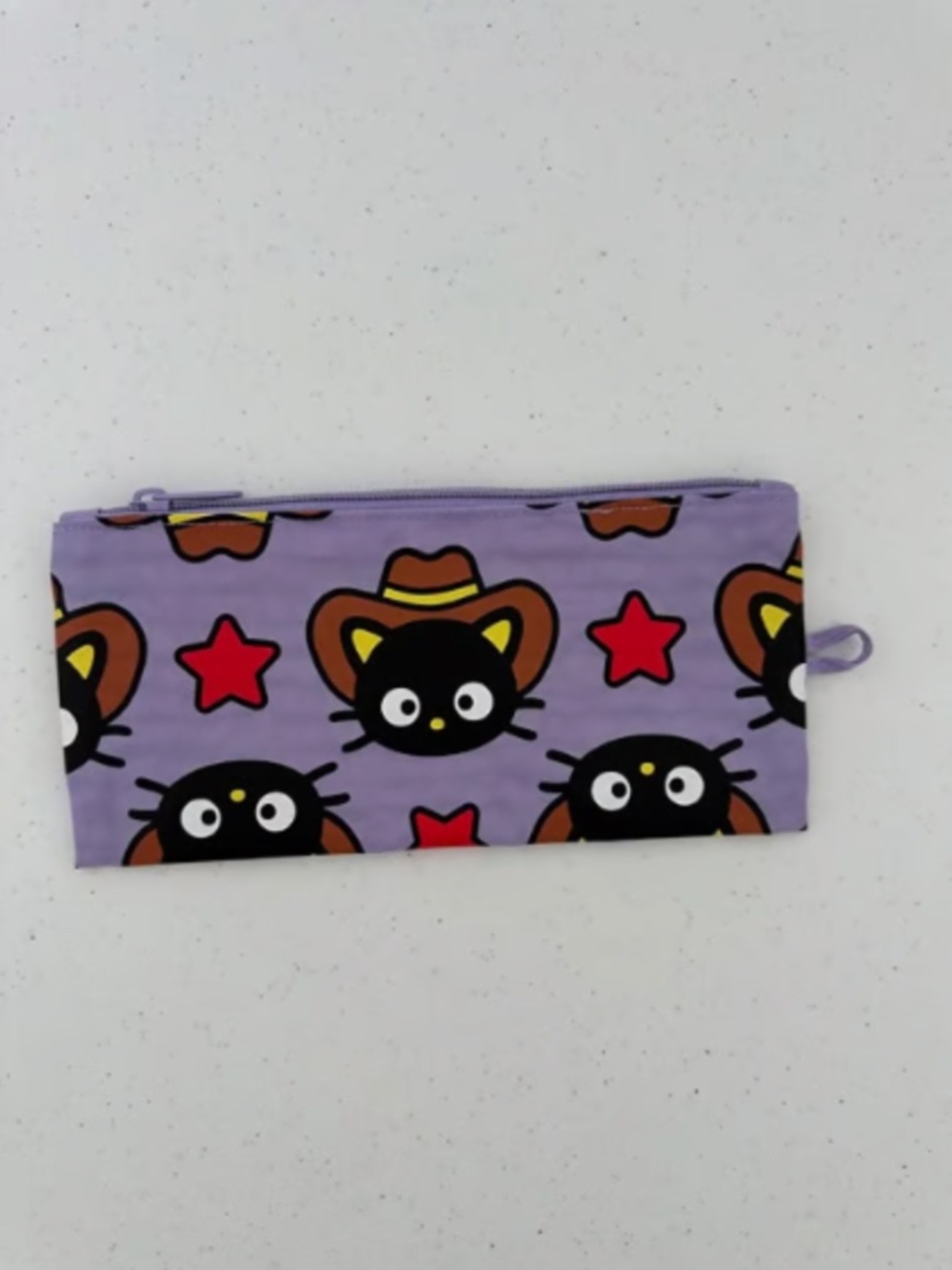 Baggu MEDIUM Flat Pouch - Hello Kitty & Friends Western